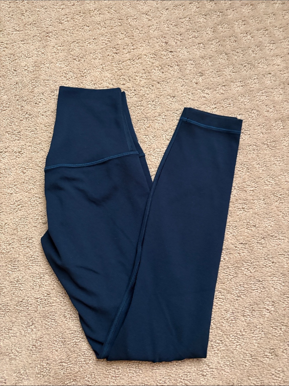 High-Waisted Align Lululemon Navy Leggings